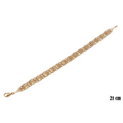 Bransoletka Xuping pozłacana 18k - MF38091